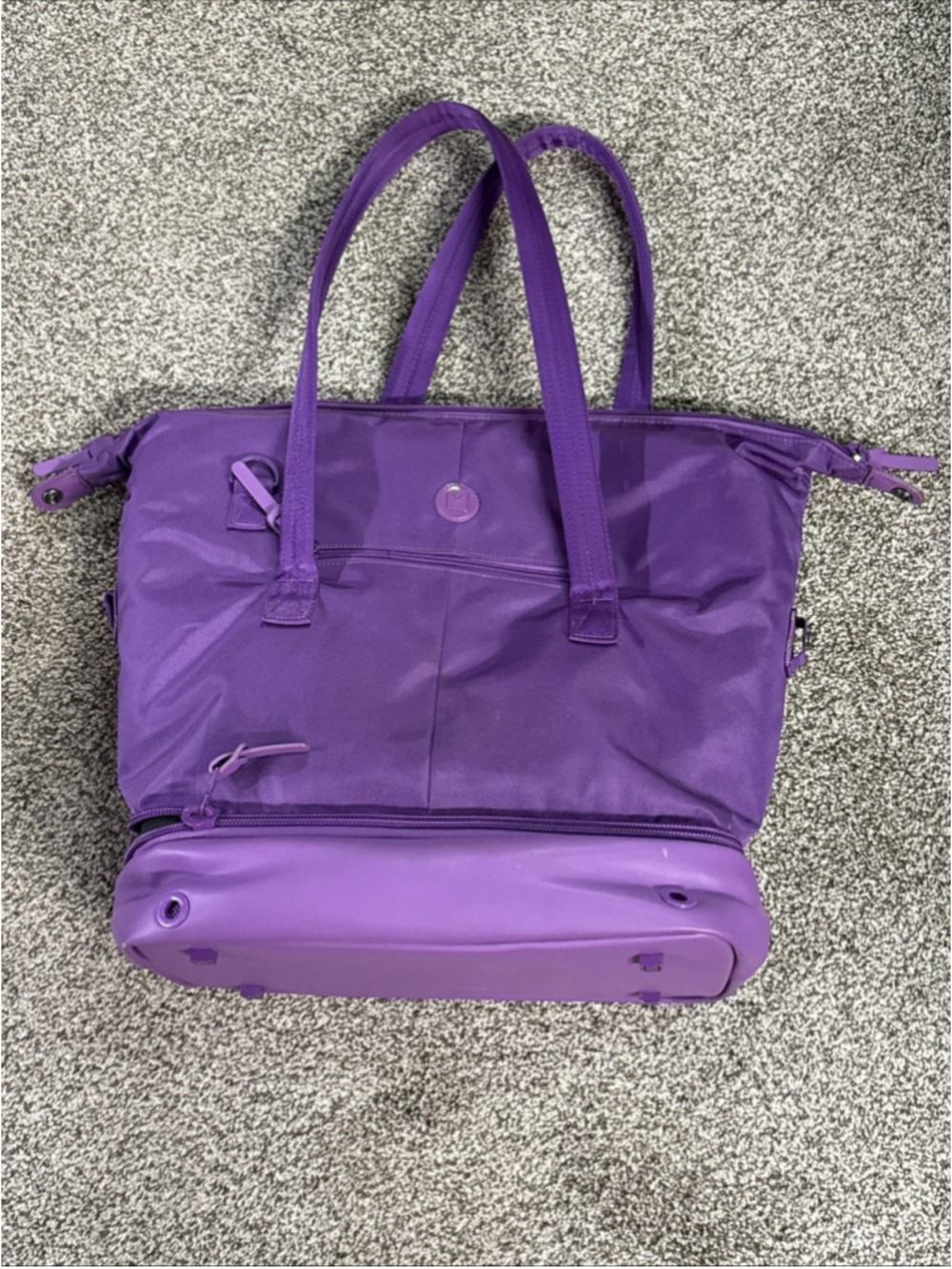 Modal Concept Purple Viral Tote Bag